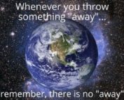 When you throw away something ..