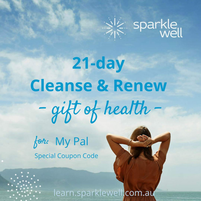 Gift of Health - Gift Voucher: 21 day Cleanse & Renew